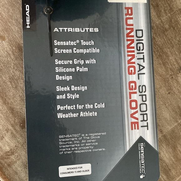 Head Running Gloves Touchscreen Compatible Unisex - Picture 3 of 12